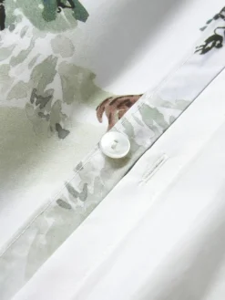 Designer Baumwollperkal-Bettdeckenbezug Forest