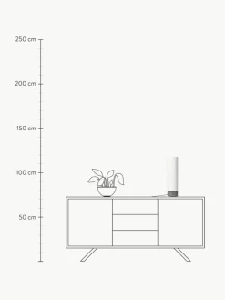 Dimmbare LED-Stehlampe Unbound mit Marmorfuß, in verschiedenen Größen