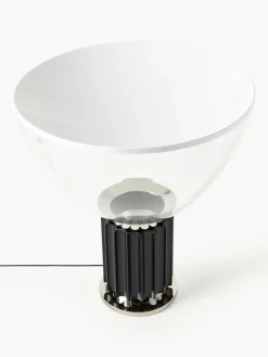 Dimmbare LED-Tischlampe Taccia Small, mundgeblasen