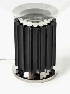 Dimmbare LED-Tischlampe Taccia Small, mundgeblasen