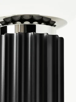 Dimmbare LED-Tischlampe Taccia Small, mundgeblasen