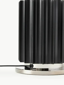 Dimmbare LED-Tischlampe Taccia Small, mundgeblasen