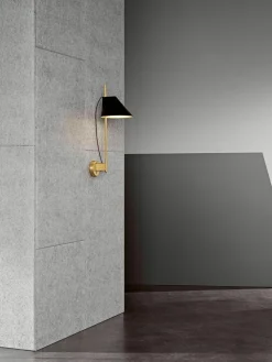 Dimmbare LED-Wandleuchte Yuh mit Timerfunktion