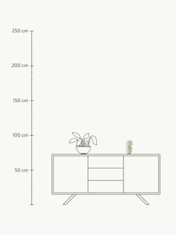 Dimmbare Tischlampe Torso mit USB-Anschluss