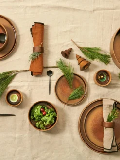 Dipschälchen Gobi mit reaktiver Glasur, 6 Stück