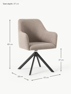 Drehbarer Armlehnstuhl Isla