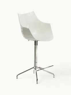 Drehbarer Kunststoff-Thekenstuhl Meridiana