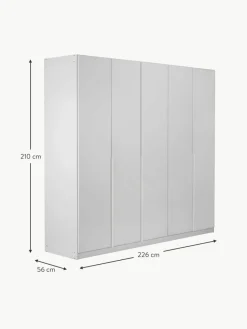 Drehtürenschrank Mia, 5-türig