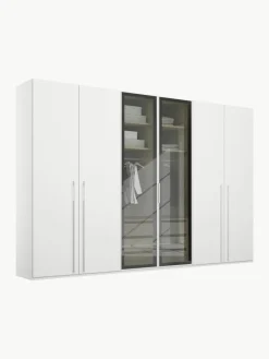 Drehtürenschrank Skat Shine mit beleuchteten Glastüren