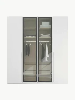 Drehtürenschrank Skat Shine mit beleuchteten Glastüren