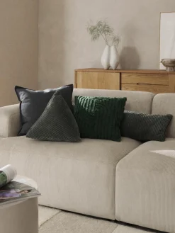 Dreieckiges Cord-Kissen Kylen