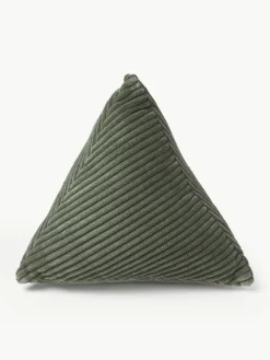 Dreieckiges Cord-Kissen Kylen
