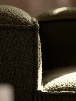 Eckmodul Lennon aus Bouclé