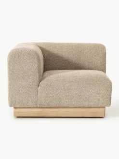 Eckmodul Natalie aus Teddy-Bouclé