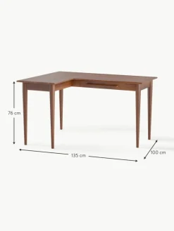 Eckschreibtisch Paul aus Mangoholz