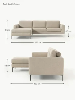 Ecksofa Cucita (3-Sitzer)