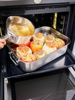 Edelstahl-Bräter Expertiso mit Innenskalierung