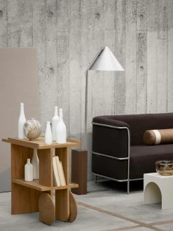 Eichenholz-Beistelltisch Axis