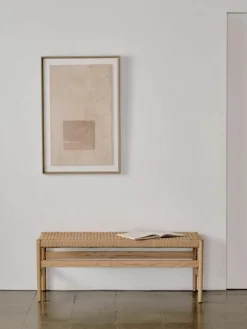 Eichenholz-Sitzbank Zaide