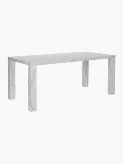 Esstisch Carl in Marmor-Optik, 180 x 90 cm