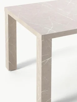 Esstisch Carl in Marmor-Optik, 180 x 90 cm