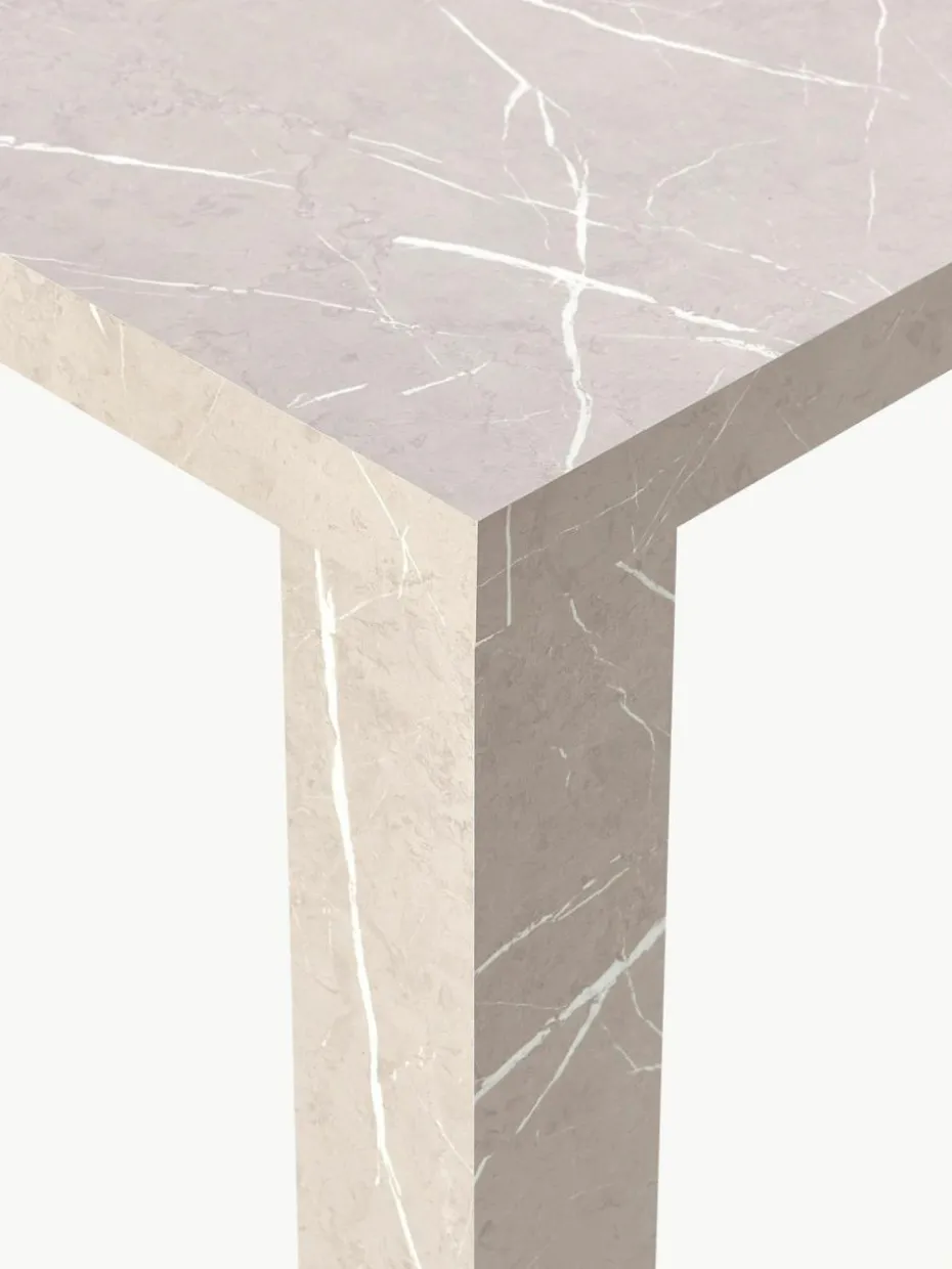 Esstisch Carl in Marmor-Optik, 180 x 90 cm