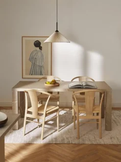 Esstisch Carl in Marmor-Optik, 180 x 90 cm