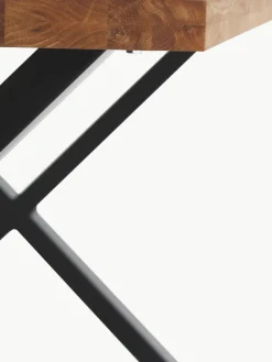 Esstisch Montpellier mit Tischplatte aus Eichenholz, 200 x 95 cm