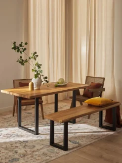 Esstisch Oliver aus Eichenholz, in verschiedenen Größen