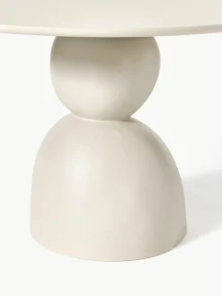 Esstisch Sahra in organischer Form, Ø 116 cm