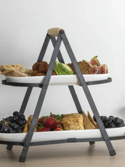 Etagere Serve & Share mit abnehmbaren Ablageflächen