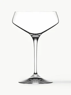 Filigrane Kristall-Champagnerschalen Aria, 6 Stück