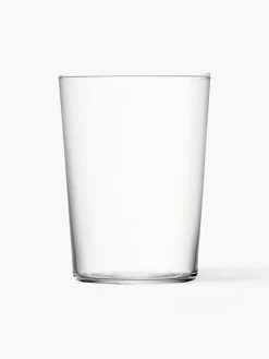 Filigrane Wassergläser Gio, 6 Stück