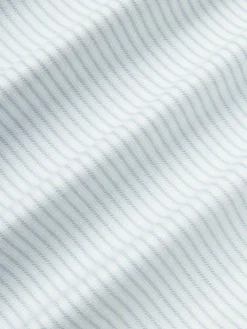 Flanell-Bettdeckenbezug Javon mit feinen Streifen