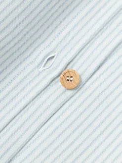 Flanell-Bettdeckenbezug Javon mit feinen Streifen