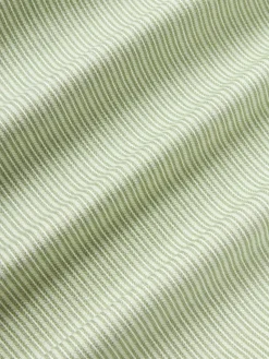 Flanell-Kopfkissenbezug Javon mit feinen Streifen