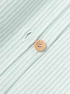 Flanell-Kopfkissenbezug Javon mit feinen Streifen