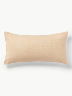 Flanell-Wendekopfkissenbezug Betty, gepunktet