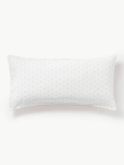 Flanell-Wendekopfkissenbezug Betty, gepunktet