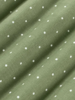 Flanell-Wendekopfkissenbezug Betty, gepunktet