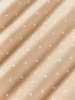 Flanell-Wendekopfkissenbezug Betty, gepunktet