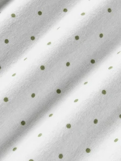 Flanell-Wendekopfkissenbezug Betty, gepunktet