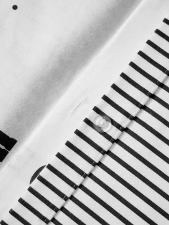 Flanell-Wendekopfkissenbezug Noan mit Nussknackermotiv