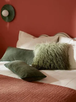 Flauschige Kissenhülle Dolly mit Ombré Effekt