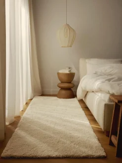 Flauschiger Hochflor-Läufer Leighton