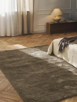 Flauschiger Hochflor-Teppich Leighton