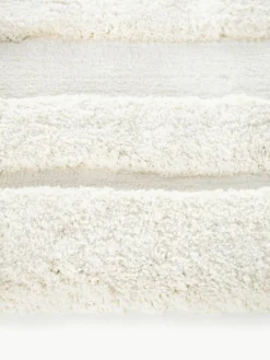 Flauschiger Hochflor-Teppich Genève mit erhabener Hoch-Tief-Struktur