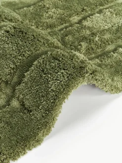 Flauschiger Hochflor-Teppich Genève mit erhabener Hoch-Tief-Struktur