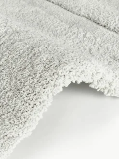 Flauschiger Hochflor-Teppich Jade mit erhabener Hoch-Tief-Struktur