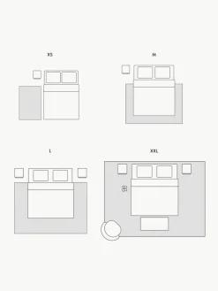 Flauschiger Hochflor-Teppich Zion mit erhabener Hoch-Tief-Struktur